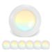 RUN BISON 6.3" Selectable CCT New Construction IC LED Recessed Lighting Kit in White | 1.45 H x 6.3 W in | Wayfair HT-G2D3D-4C-12W-927-1-51-6PK