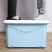 Umber Rea Thickened Storage Box Household Moving Box Clothes Toy Sorting Box Wardrobe Storage Box w/ Pulley Box in Blue | Wayfair