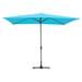 Alcott Hill® Norah 10' X 6.5' Rectangular Market Umbrella Metal in Green | Wayfair 5CDA73456F154ADD9D65F3C8110AF64B