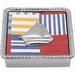 Longshore Tides Flat Napkin Holder Metal in Gray | 1.5 H x 5.75 W x 5.75 D in | Wayfair F24F05BB631E4B17B309D8DE79E51E77