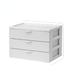 Inbox Zero John-Jordan Desk Organizer Plastic in White | 10 H x 14 W x 10.6 D in | Wayfair 90BBE2335E5A40EEA3F7361AAA4791EB