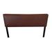 Ebern Designs Taryiah Solid Wood Panel Headboard Faux Leather/Upholstered in Brown | 36 H x 72 W in | Wayfair F6A93F76841D45BEB6A2D8E96F249DEA