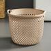 Rebrilliant Laundry Basket Plastic in Brown | 7.6 H x 7.6 W x 2 D in | Wayfair 57A5F20EAC2B445083206751D70F3E46