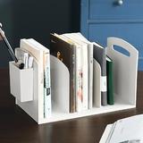 Inbox Zero Office Study Dormitory File Organizer Plastic in White | 7.9 H x 13.4 W x 7.4 D in | Wayfair 98A7F58ACDB2464189A3009CD73A85AF