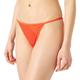 PUMA Womens Ribbed Tanga Bikini-Unterteile, red Combo, X-Large