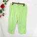 Ralph Lauren Pants & Jumpsuits | 3/$20ralph Lauren Solid Lime Green Capris Pants | Color: Green | Size: 10