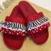Disney Shoes | Disney Parks Minnie Slides Size 5 | Color: Red | Size: 5g