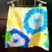 Lilly Pulitzer Skirts | Darling Lilly Pulitzer Mini Skirt Fully Lined Size 8 | Color: Blue/Yellow | Size: 8