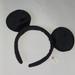 Disney Accessories | Disney Cruise Line Authentic Original Mickey Mouse Ears Headband Furry | Color: Black | Size: Osg