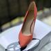 Nine West Shoes | Cayenne Nine West Heels! | Color: Orange | Size: 7