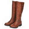 Winterstiefel REMONTE, Damen, Gr. 36, XL-Schaft, braun, Lederimitat, klassisch, Schuhe, Blockabsatz, Langschaftstiefel, Wechselfußbett, XL-Schaft