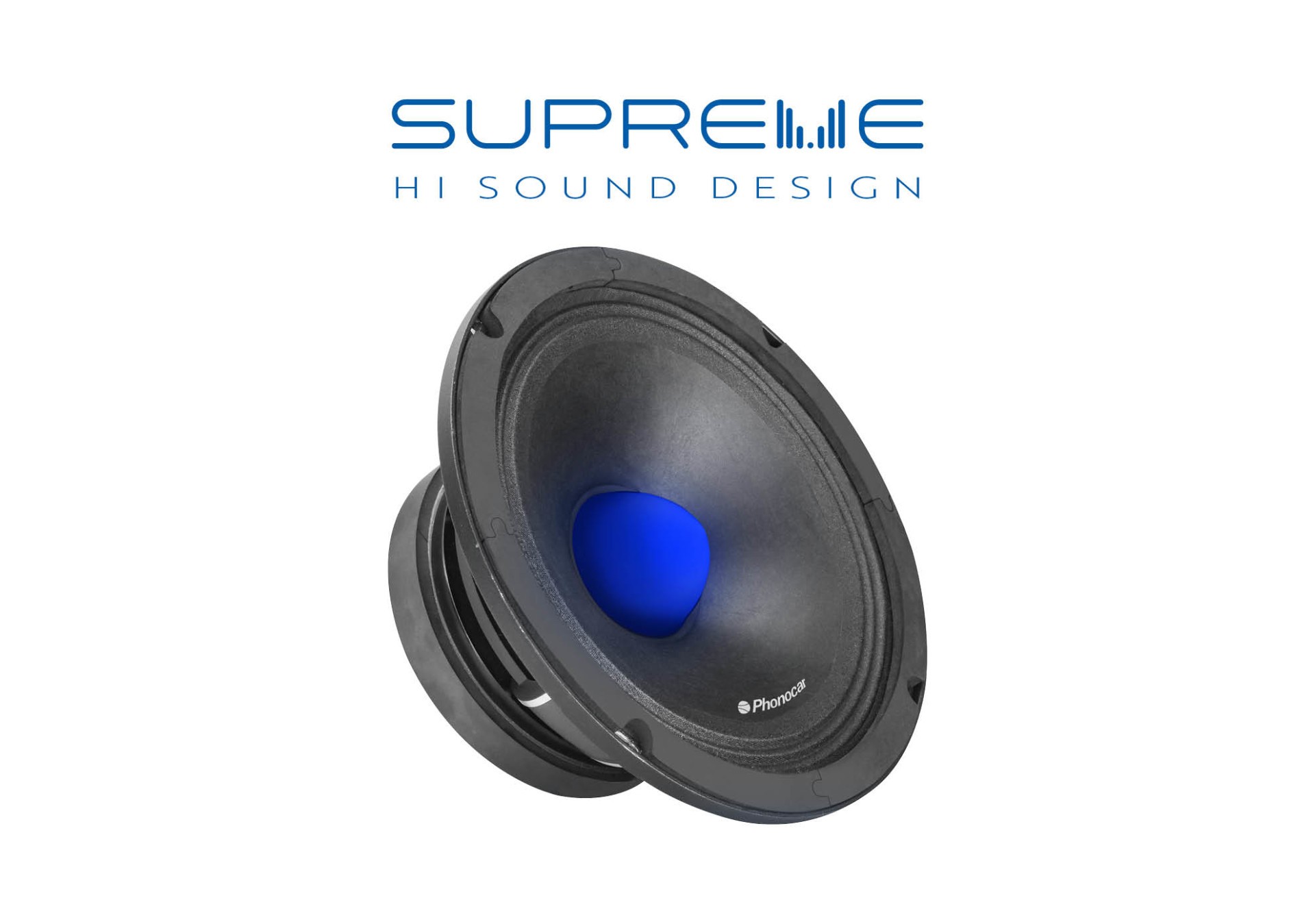 PHONOCAR Mid-Woofer Supreme Ø 200mm 360W (1Stück) Lautsprecher 02788 Image