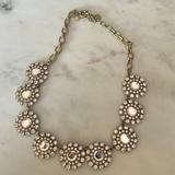 J. Crew Jewelry | J. Crew Statement Necklace Diamond And Gold. | Color: Gold/Silver | Size: Os