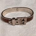 Gucci Jewelry | Authentic Gucci ... Gucci ... Gucci - Bracelet Belt | Color: Brown/Silver | Size: Around 7 Inches