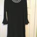 Michael Kors Dresses | Michael Kors Polk-A-Dot Dress W/Bell Sleeve-Size M | Color: Black/White | Size: M