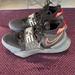 Nike Shoes | Nike Boys Future Court 3 Black Athletic Shoes Size 4.5y | Color: Black/Pink | Size: 4.5y