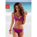 Push-Up-Bikini S.OLIVER Gr. 38, Cup C, pink (fuchsia) Damen Bikini-Sets Ocean Blue