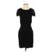 Ann Taylor LOFT Casual Dress - Sheath: Black Print Dresses - Women's Size X-Small