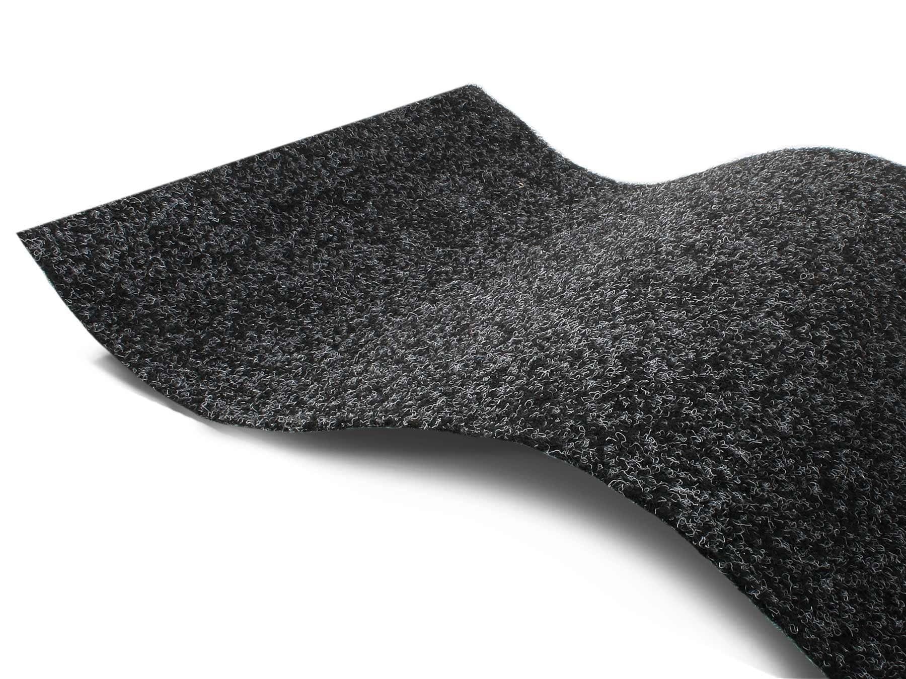 Kunstrasen "PARK, Made in Netherlands", grau (anthrazit), B:133cm H:7mm L:550cm, Polypropylen (PP), PRIMAFLOR-IDEEN IN TEXTIL, Teppiche, mit Noppen, strapazierfähig, witterungsbeständig & wasserfest