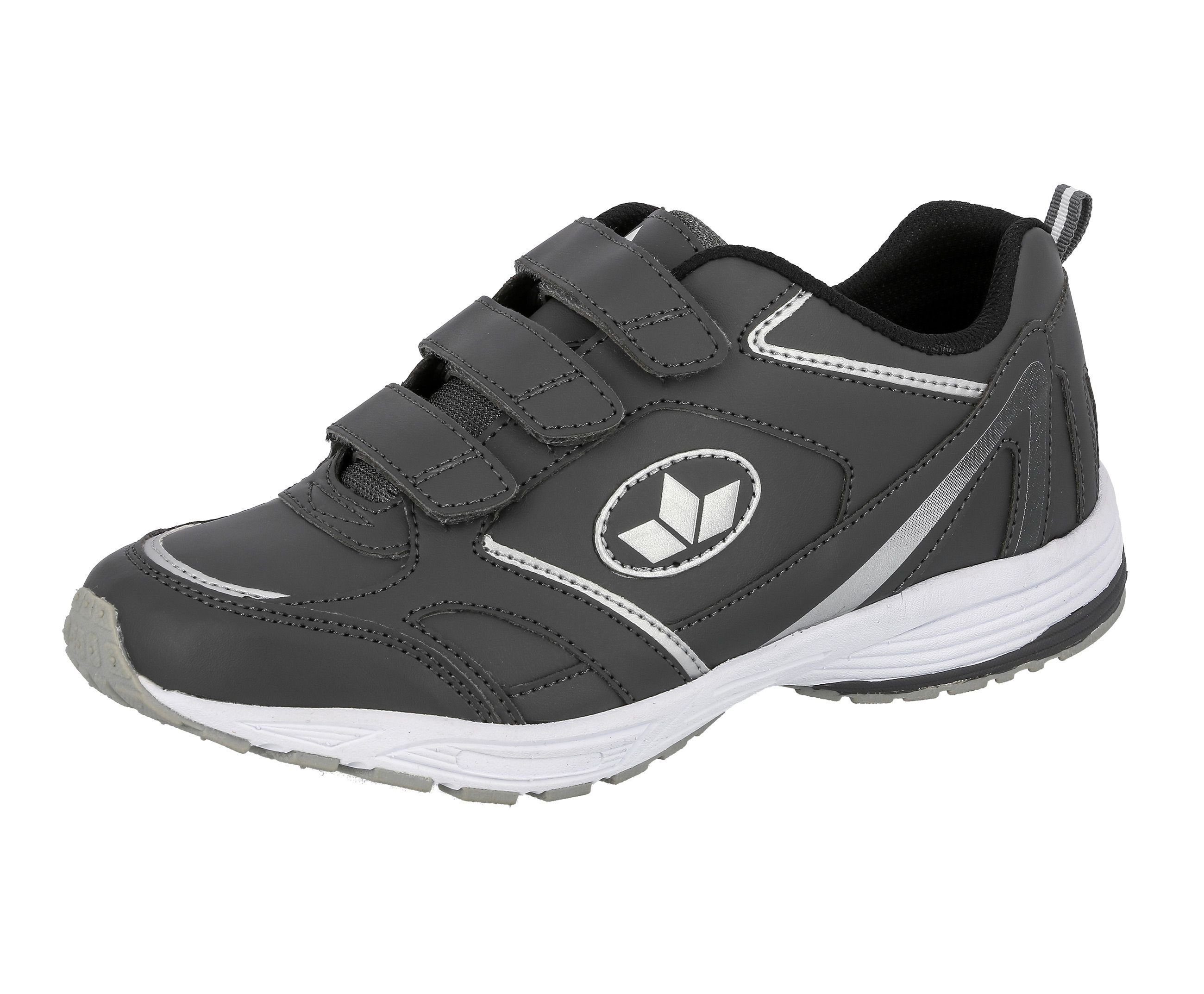 Laufschuh LICO "Joggingschuh Marlon V", Herren, Gr. 37, grau, Synthetik, Schuhe Laufschuh
