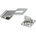 National Hardware V39 Swivel Saftey Hasp Bolt, Stainless Steel in Gray | 1.5 H x 2.75 W x 6.5 D in | Wayfair N348-854