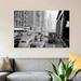 East Urban Home '1930s Morning Traffic on Michigan Avenue Chicago Illinois USA' Photographic Print on Wrapped Canvas in Black/Gray/White | Wayfair