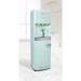 Igloo Retro Bottom Load Water Cooler Dispenser, Hot, Cold Water, Holds 3 or 5 Gallons | 41.1 H x 12.2 W x 14.2 D in | Wayfair IRTRWCBL353CRHAQ