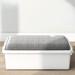 Umber Rea Plastic Underbed Storage Plastic in Gray/White | 7.08 H x 23.62 W x 15.55 D in | Wayfair 02CCY1223DXNLKYEMOY4B