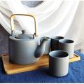 Latitude Run® Haiqa Tea Set for 4 People Porcelain China/Ceramic in Gray | 4.75 H x 7 W x 5 D in | Wayfair 8609315032DF4BC8B23DF8EF4A8F7D0B