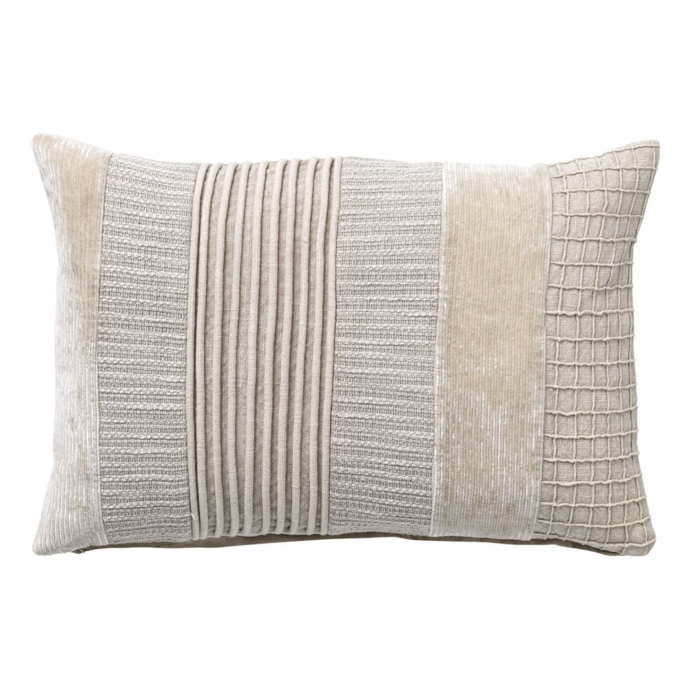 coussin beige 40x60 cm