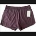 Athleta Shorts | Athleta Womens Shorts Size 1x Hustle 3" Running/Walking Short Purple Lin | Color: Purple | Size: 1x