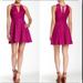 Free People Dresses | Free People Sleeveless Crochet Lace Mini Dress, 2 | Color: Pink/Purple | Size: 2