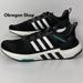 Adidas Shoes | Adidas Equipment Plus Black White Green Mens Running Shoes Size 10 Boost New | Color: Black/White | Size: 10