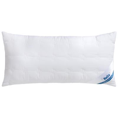 Microfaserkissen BECO "Kopfkissen Medibett Cotton Soft, in 40x80 oder 80x80 cm", weiß, B:40cm L:80cm, Bezug: 80% Polyester, 20% Baumwolle. Füllung: 100% Polyester, Kopfkissen, Ideal für Allergiker geeignet (Hausstauballergiker) Image
