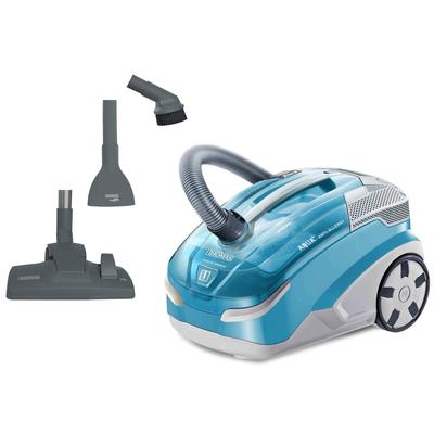 THOMAS Nass-Trocken-Sauger "Aqua+ Anti-Allergy", blau (blau, grau), B:31,8cm H:34,7cm T:48,6cm, Nass-Trocken-Sauger, mit ECO-Control Image
