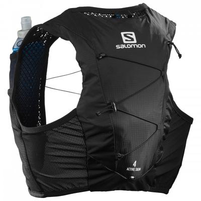 Salomon - Active Skin 4 Set - Laufweste Gr 4 l - XL schwarz