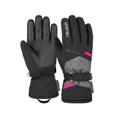 Skihandschuhe REUSCH "Hannah R-TEX XT", Damen, Gr. 6, pink, 87% Polyester, 11% Polyurethan, 2% Elasthan, mehrfarbig, feminin, Handschuhe, in zartem Design Image