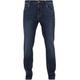 Bequeme Jeans URBAN CLASSICS "Urban Classics Herren Stretch Denim Pants" Gr. 38, Normalgrößen, blau (darkblue) Herren Jeans