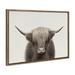 Foundry Select Hey Dude Highland Cow Color - Wrapped Canvas Graphic Art Print, Linen in Green | 33 W in | Wayfair E35DB1EAB5DD45979F5572E1C0558D54