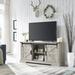 Gracie Oaks TV Stand for 65+ Inch TV, w/ Sliding Barn Door, Adjustable Shelf for Living Room, Wood in Brown | 28 H x 58 W x 15.75 D in | Wayfair