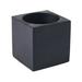 Latitude Run® Cole Fiber Composite Pot Planter in Black | 4.75 H x 4.5 W x 4.5 D in | Wayfair D71921D88A8B4A3C99BBA714B6875DC0