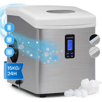 Mr. Silver-Frost Eismaschine 150W Edelstahl weiß 15kg - Klarstein