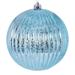 Vickerman 696088 - 6" Baby Blue Mercury Lined Ball Christmas Tree Ornament (4 pack) (N162432)