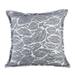 Klear Vu Katelyn Chenille Textured Decorative Toss Pillow Covers 20" x 20" (Set of 2)