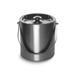 Curata Stainless Steel Doublewall Insulated 2 Quart Ice Bucket with Lid