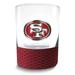 NFL San Francisco 49ers Commissioner 14 Oz. Rocks Glass with Silicone Base