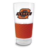 Collegiate Oklahoma State University Score 22 Oz. Pint Glass with Silicone Grip