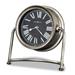 Curata Antiqued Silver-Tone Metal Quartz Accent Clock