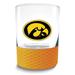 Collegiate University of Iowa Commissioner 14 Oz. Rocks Glass with Silicone Base