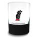 Collegiate University of Cincinnati Commissioner 14 Oz. Rocks Glass with Silicone Base - Multi-Color